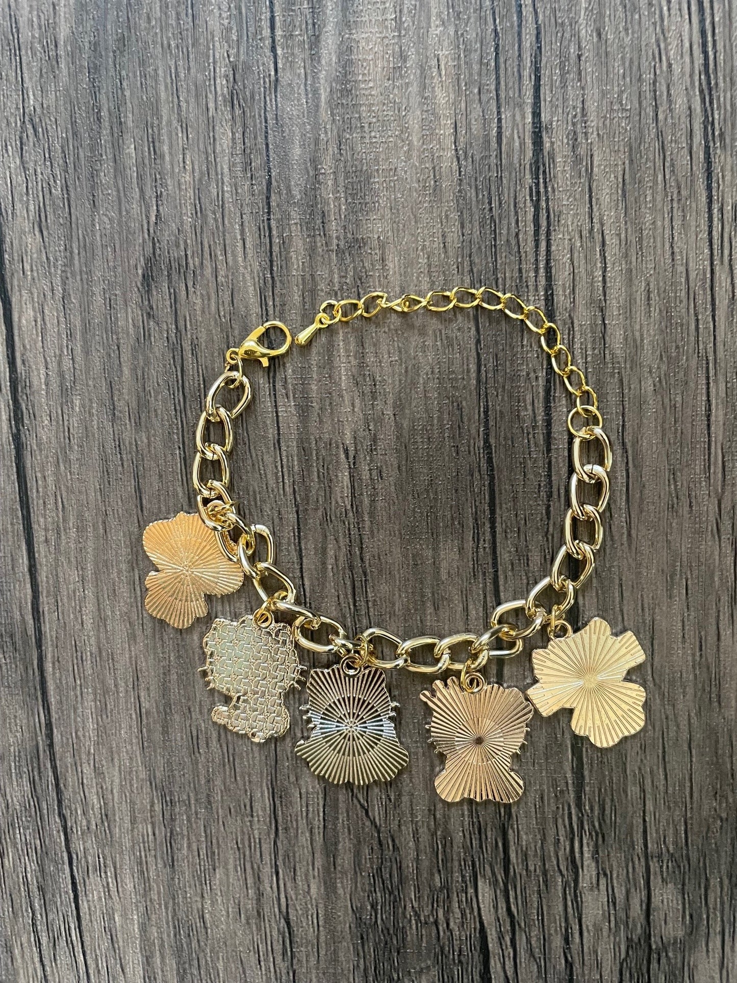 Hello Kitty Bow and Arrow Charm Bracelet