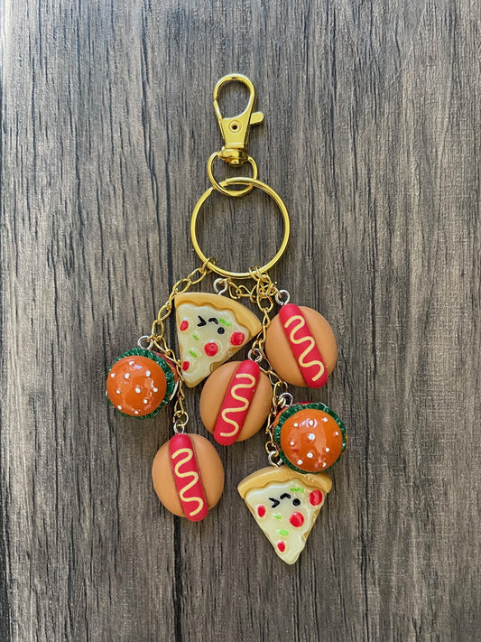 Love Fast Food Bag Charm