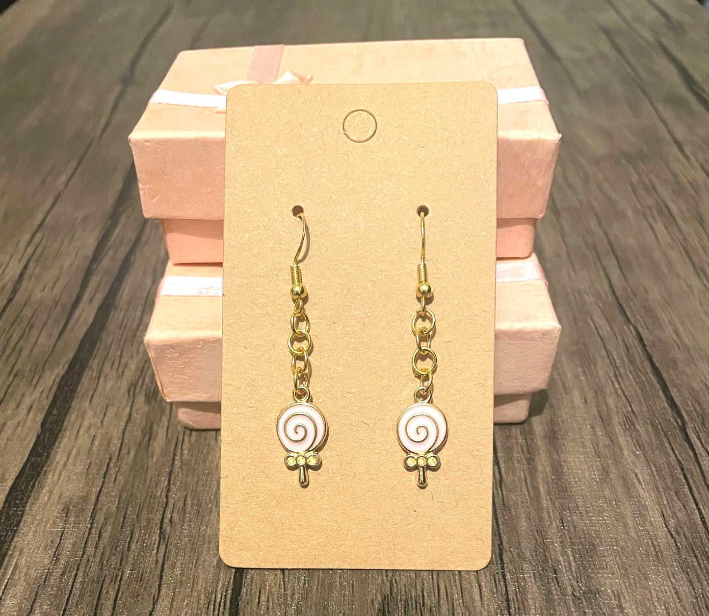Pink Lollipop Earrings
