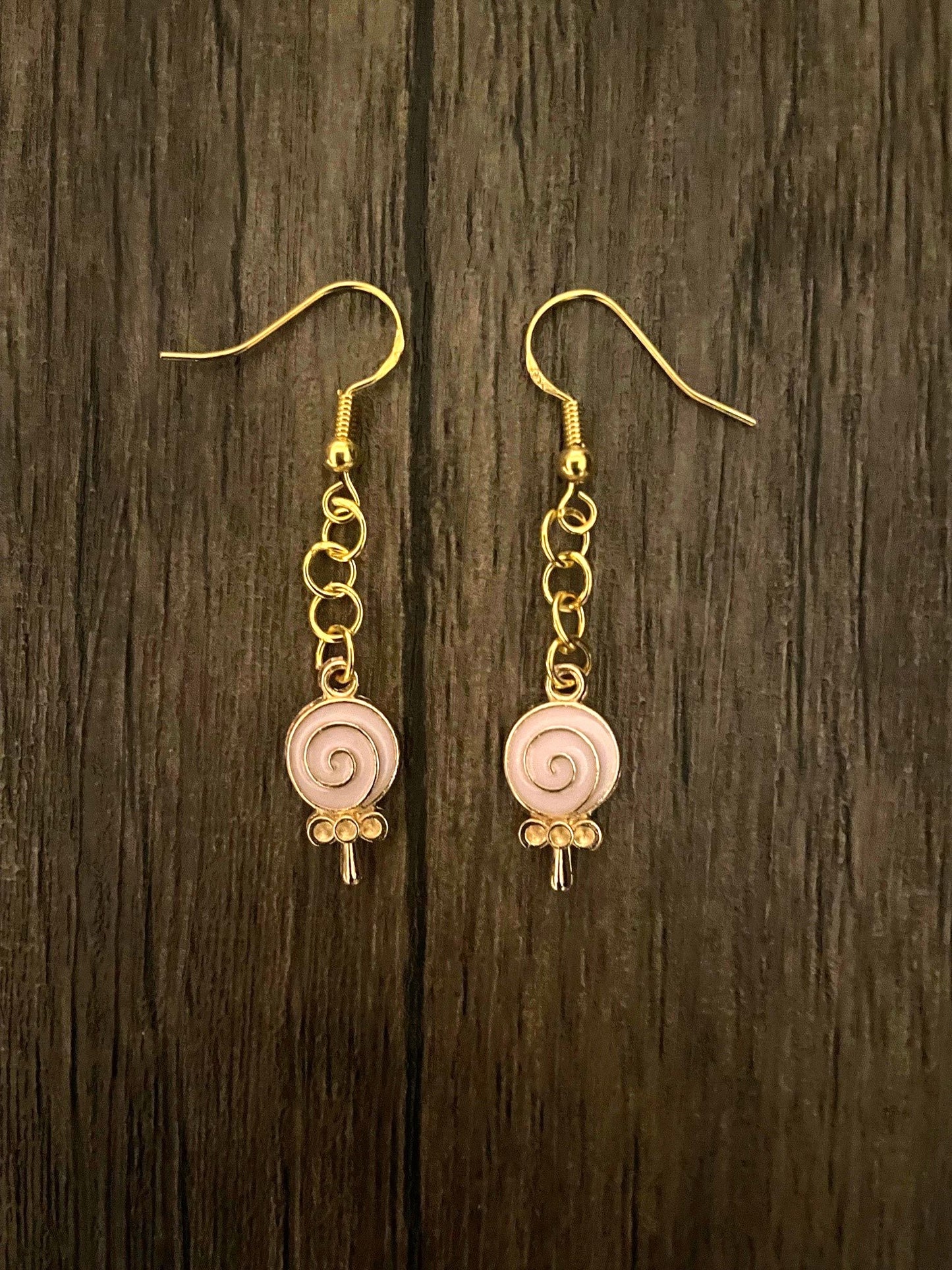 Pink Lollipop Earrings