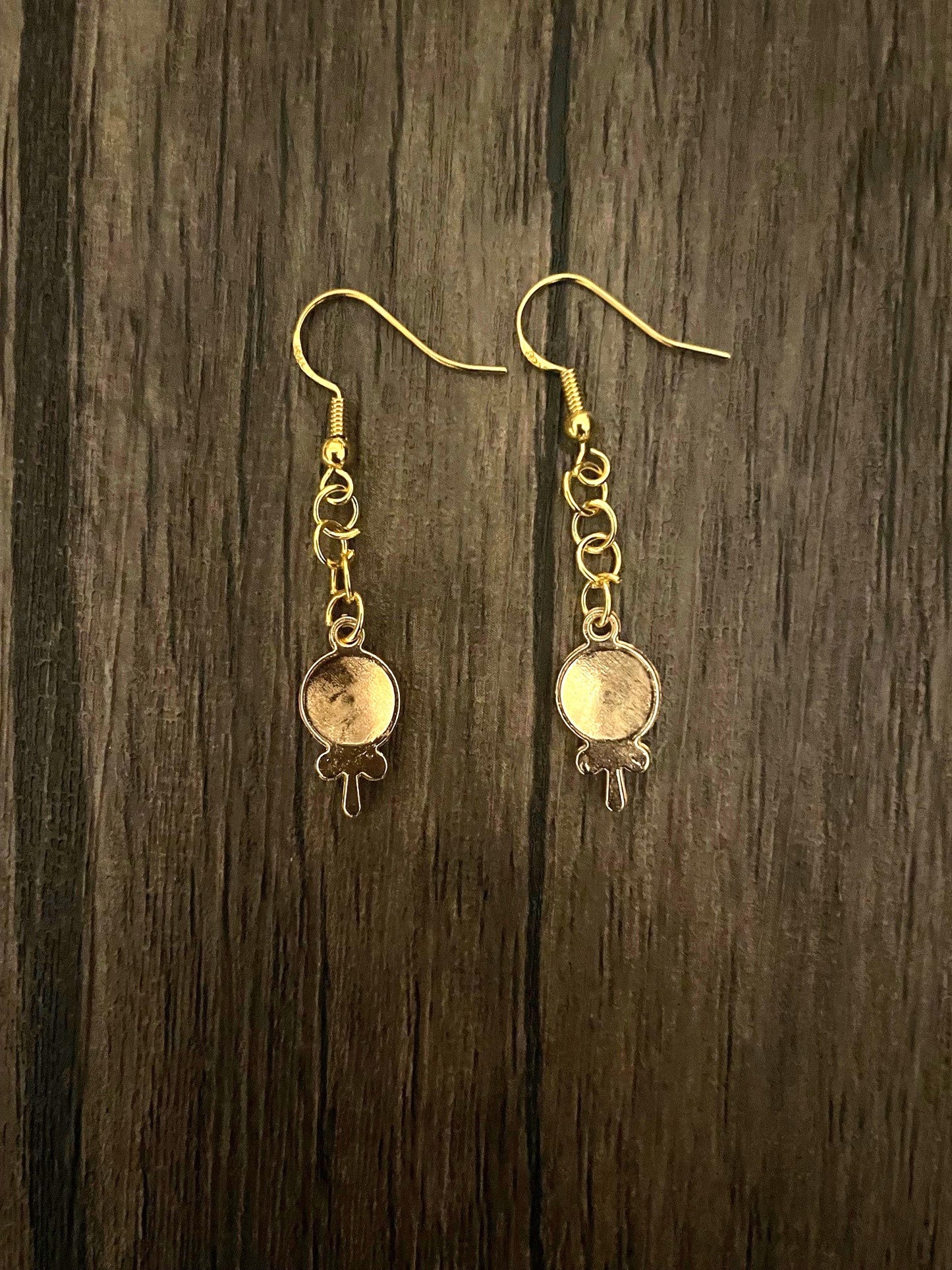 Pink Lollipop Earrings