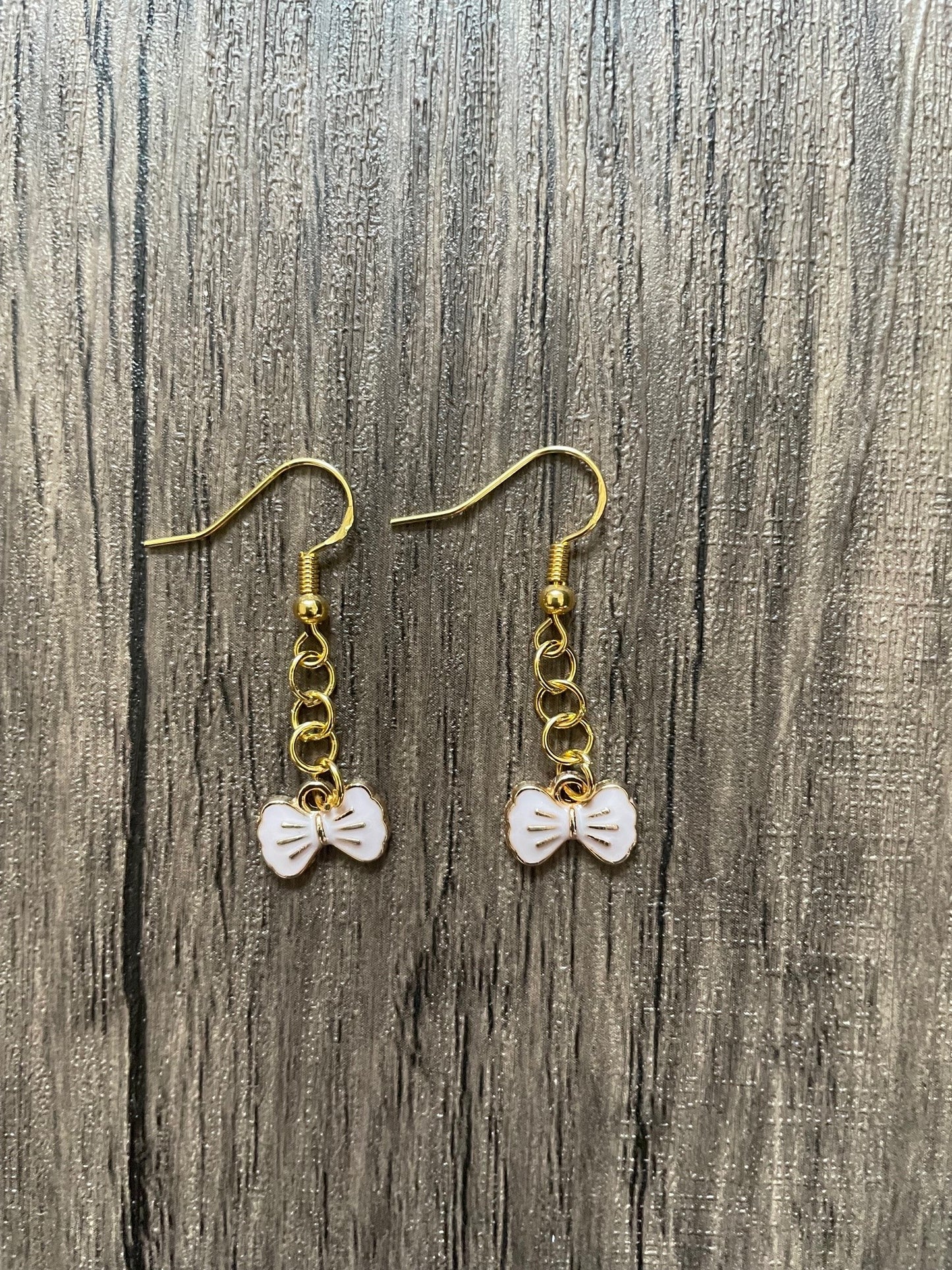 Pink Mini Bow Earrings