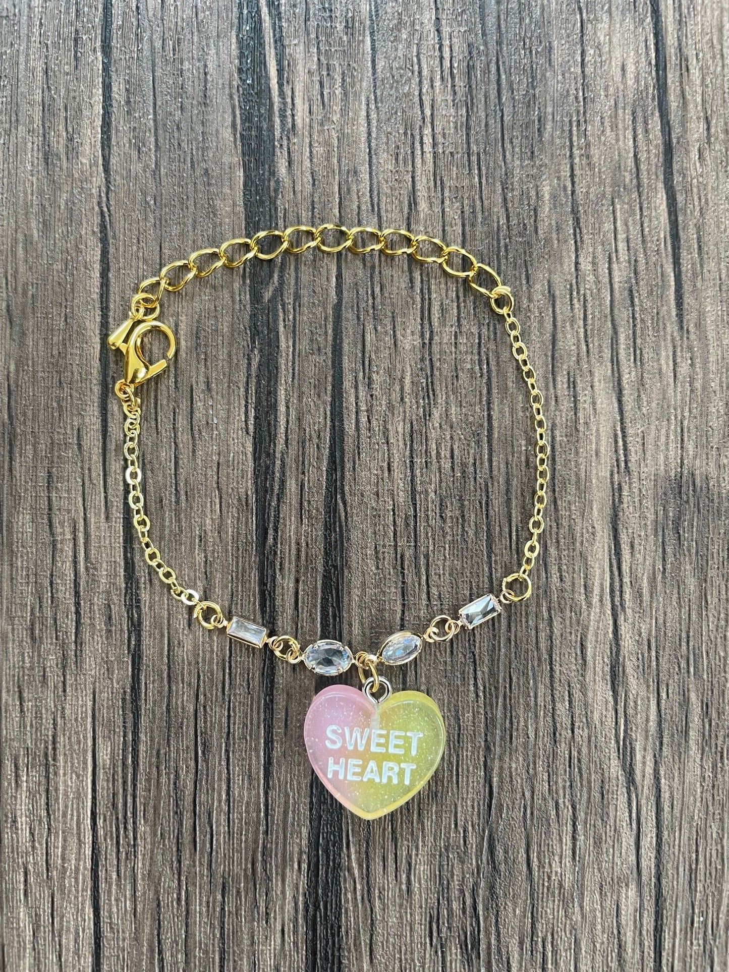 Love Candy SWEETHEART Charm Bracelet