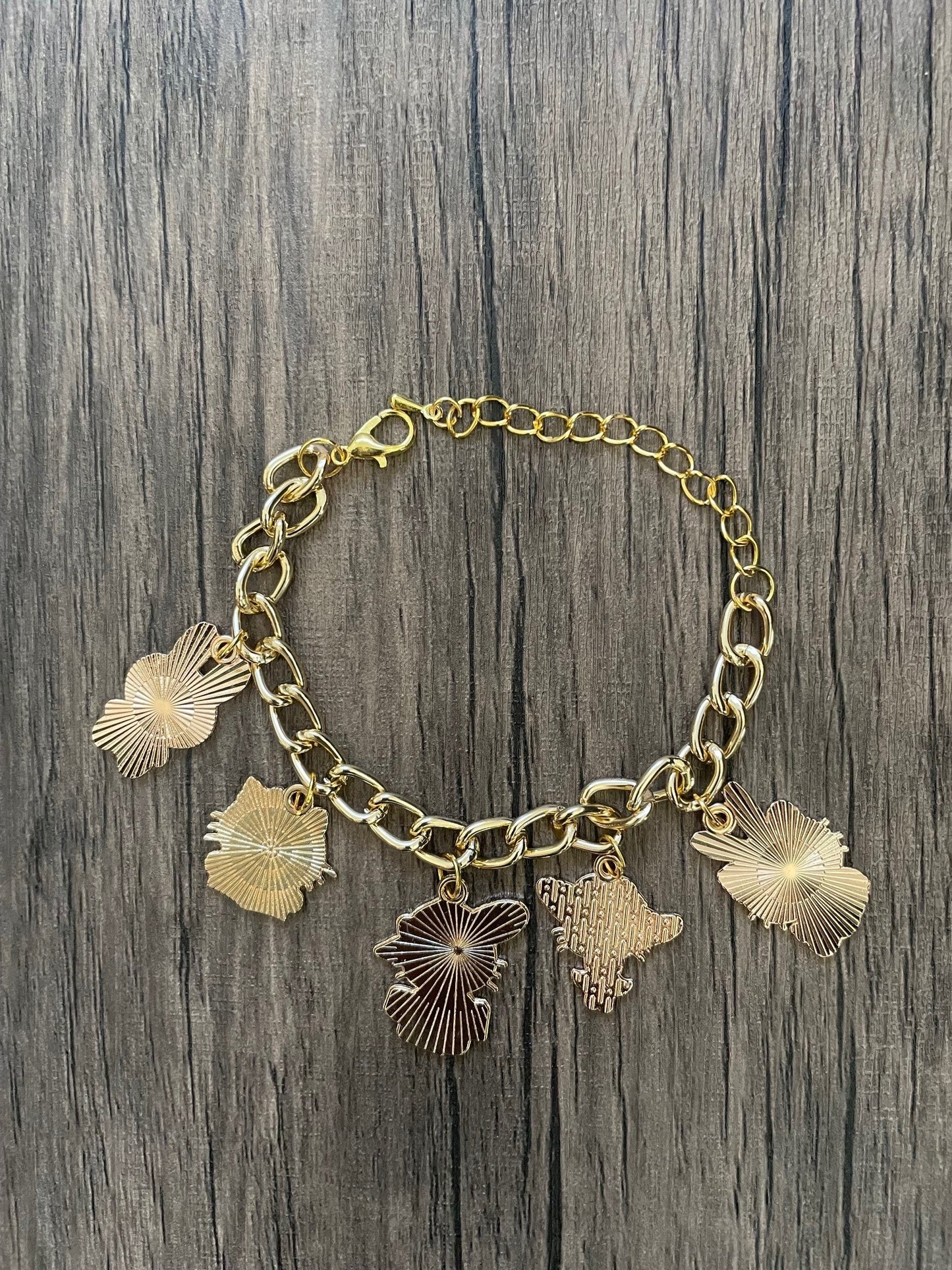 Hello Kitty Bunny Ears Charm Bracelet